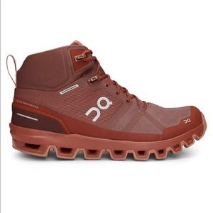 On Cloudrock Waterproof Grape/ Hazel Boots